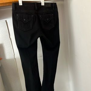 Miss Me Jeans Black size 33 waist lenght 32 gently used